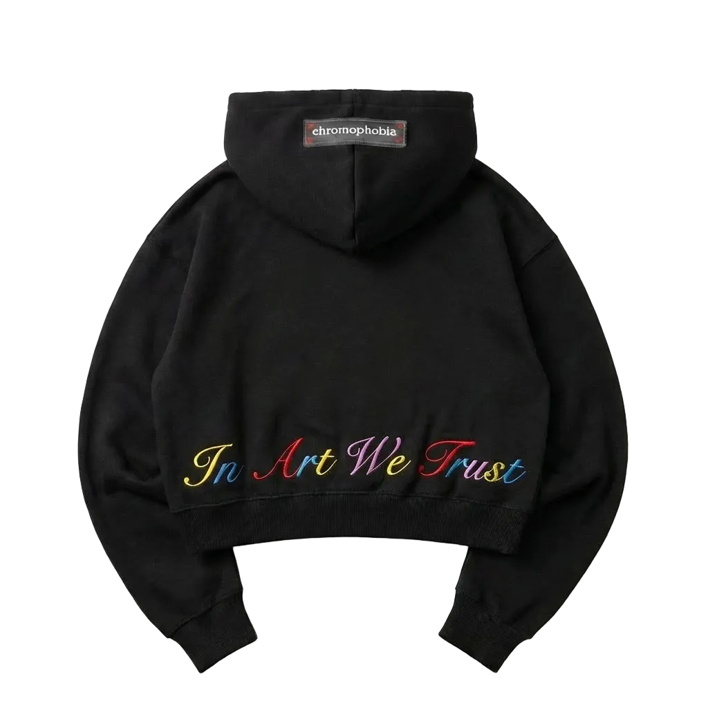 "IN ART WE TRUST" ZIP-UP