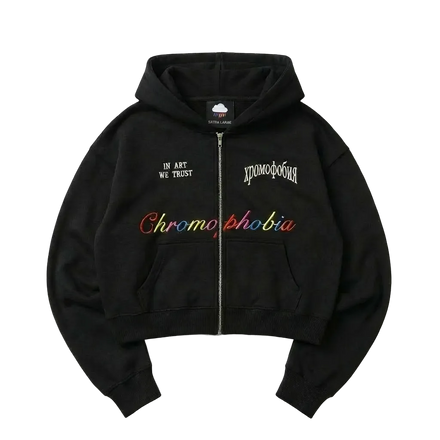 "IN ART WE TRUST" ZIP-UP