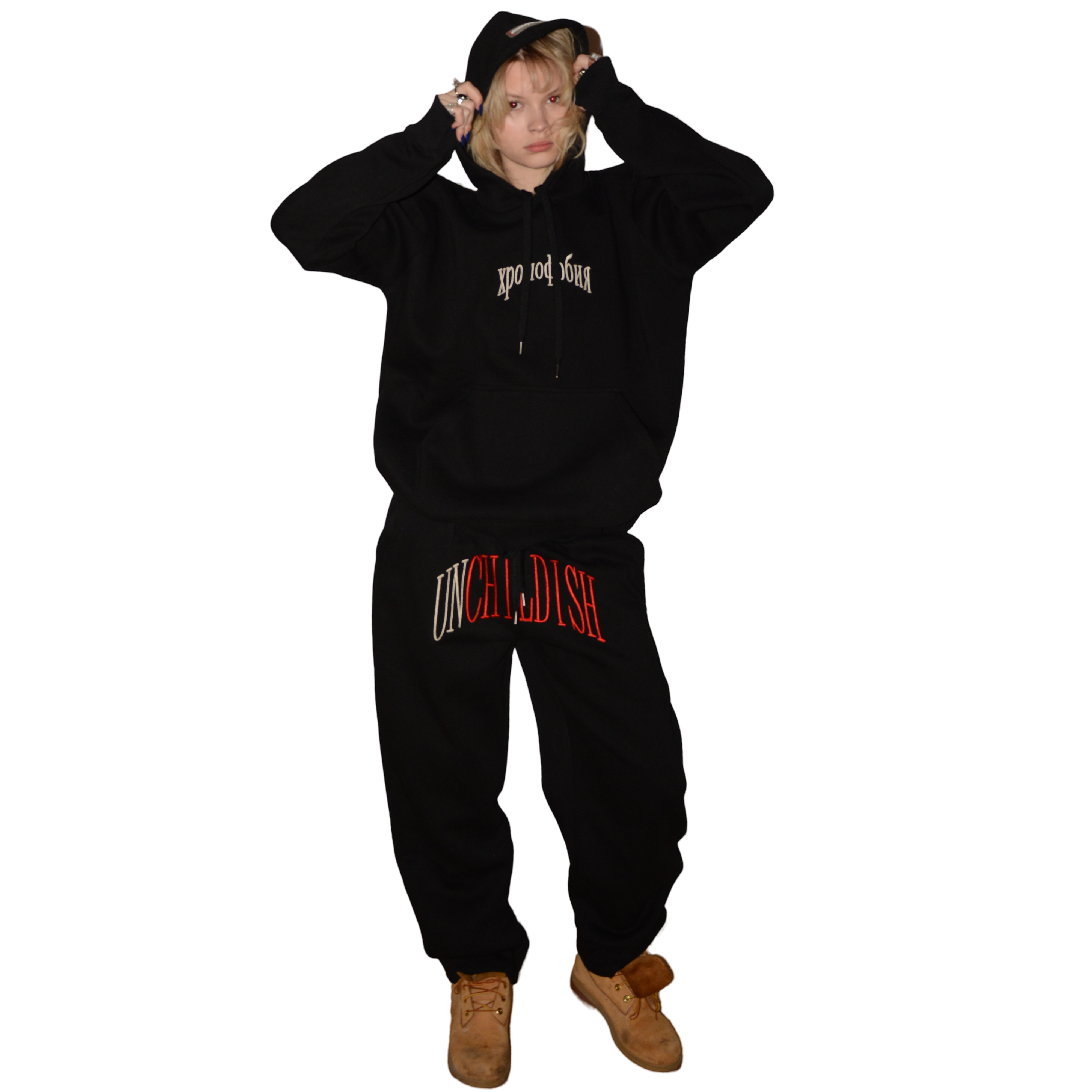 UNCHILDISH TRACKIES [BLK]