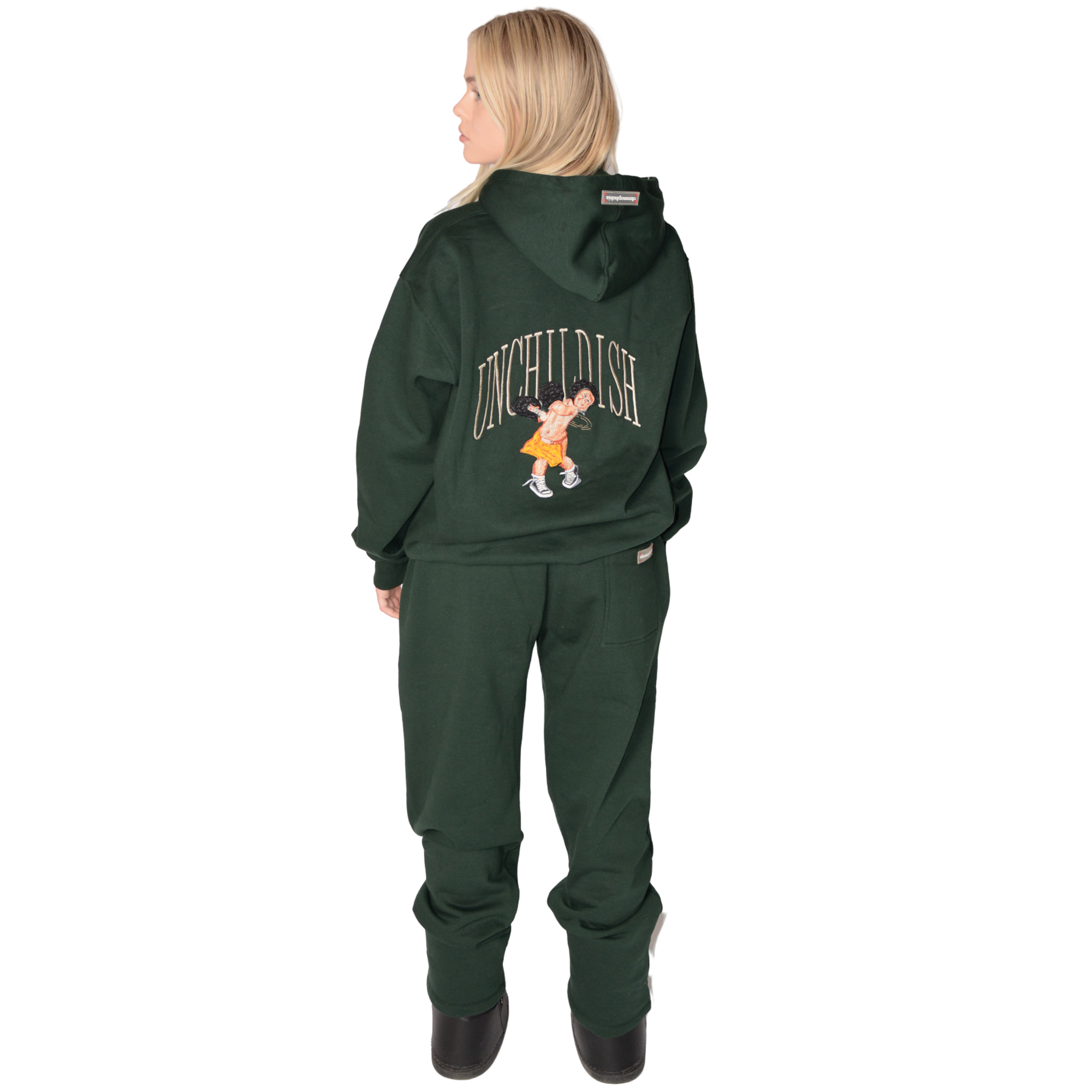 UNCHILDISH HOODIE [GRN]